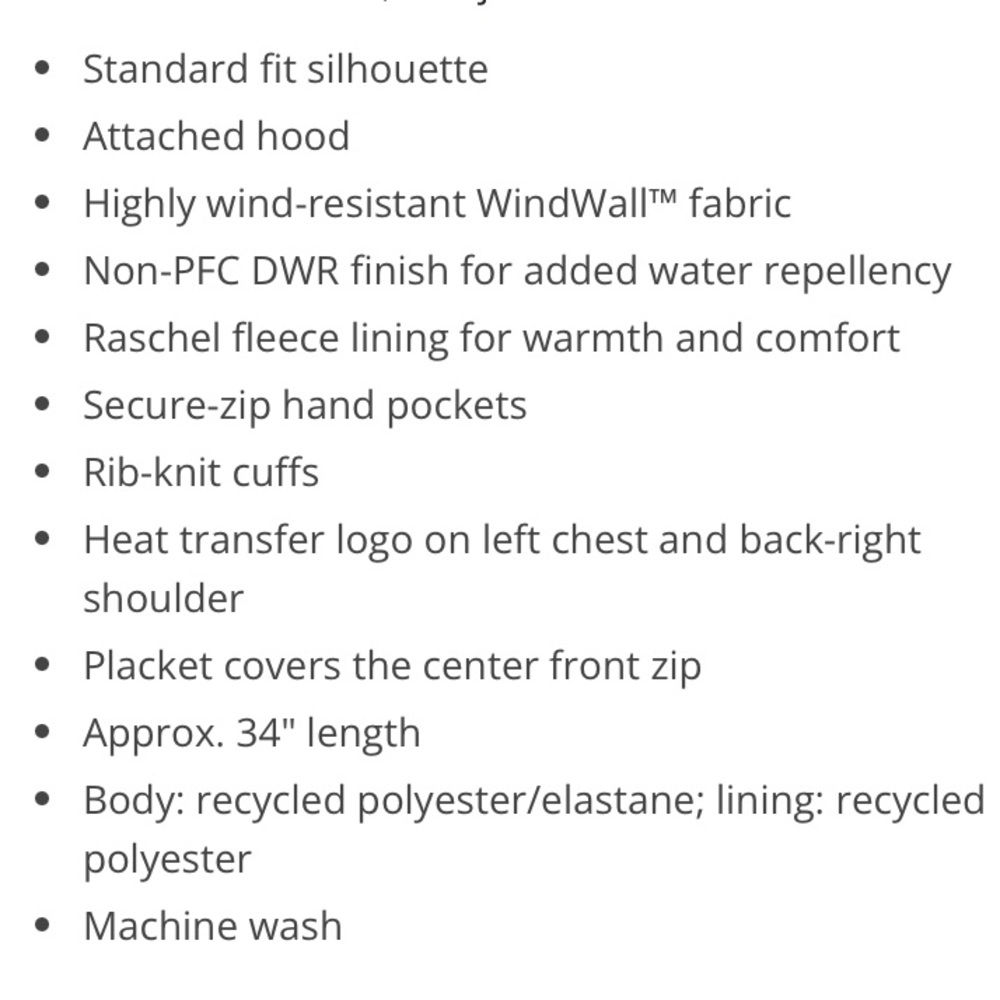 The North Face Cream Trench Coat - Picture 15 of 15